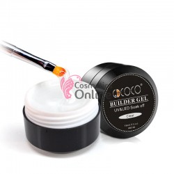 Gel UV / LED GDCOCO BUILDER GEL de constructie, 15ml - Transparent 